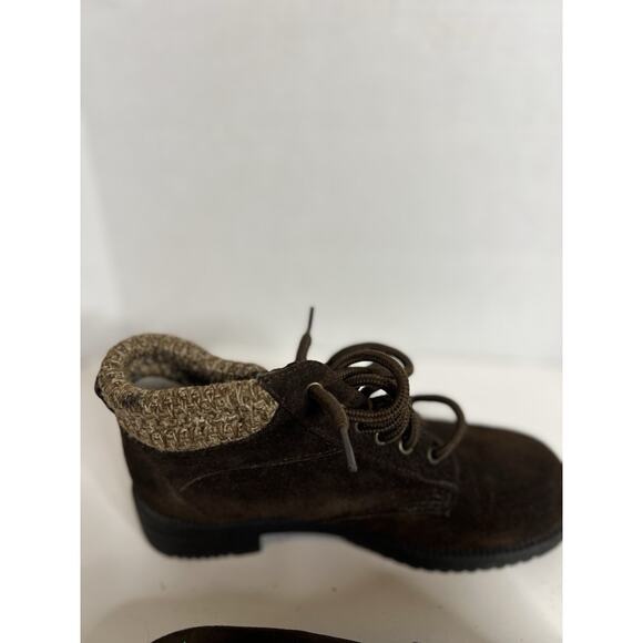 Vintage 1990’s Women’s Suede Buckle Ankle Booties Size 5 1/2 - Picture 1 of 8